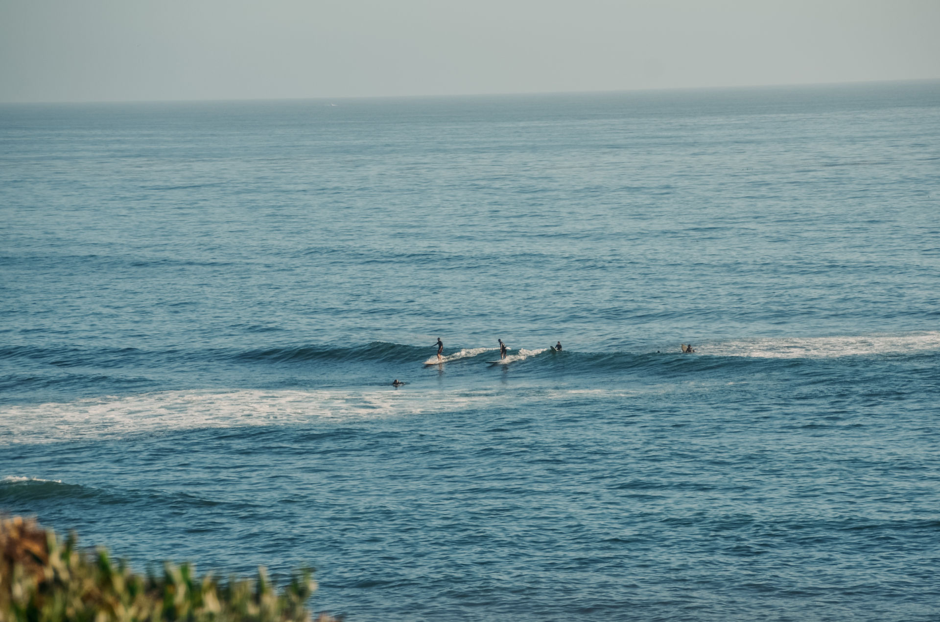 Surfers in San Diego, CA